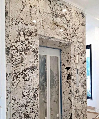 Tiling Map đá marble Trắng White Alska  -Grey Alaska tấm slab nhập khẩu - Ảnh 4